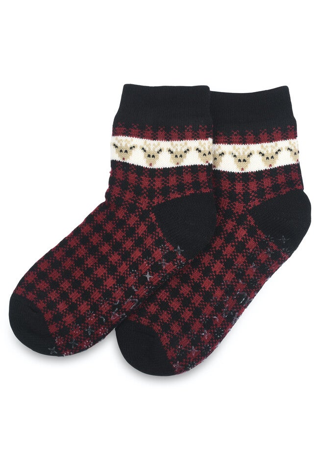 Cuffed Ankle Cabin Sock, , alternate image number 3