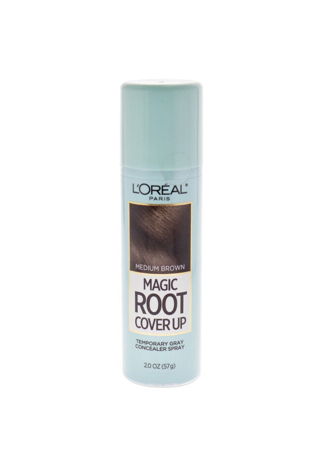 Magic Root Cover Up Temporary Gray Concealer Spray - 2 Oz Hair Color, MEDIUM BROWN, hi-res image number null