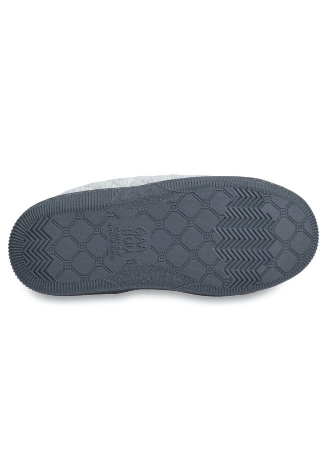 Quilted Jersey Mocassin Slipper Slippers, , alternate image number 4