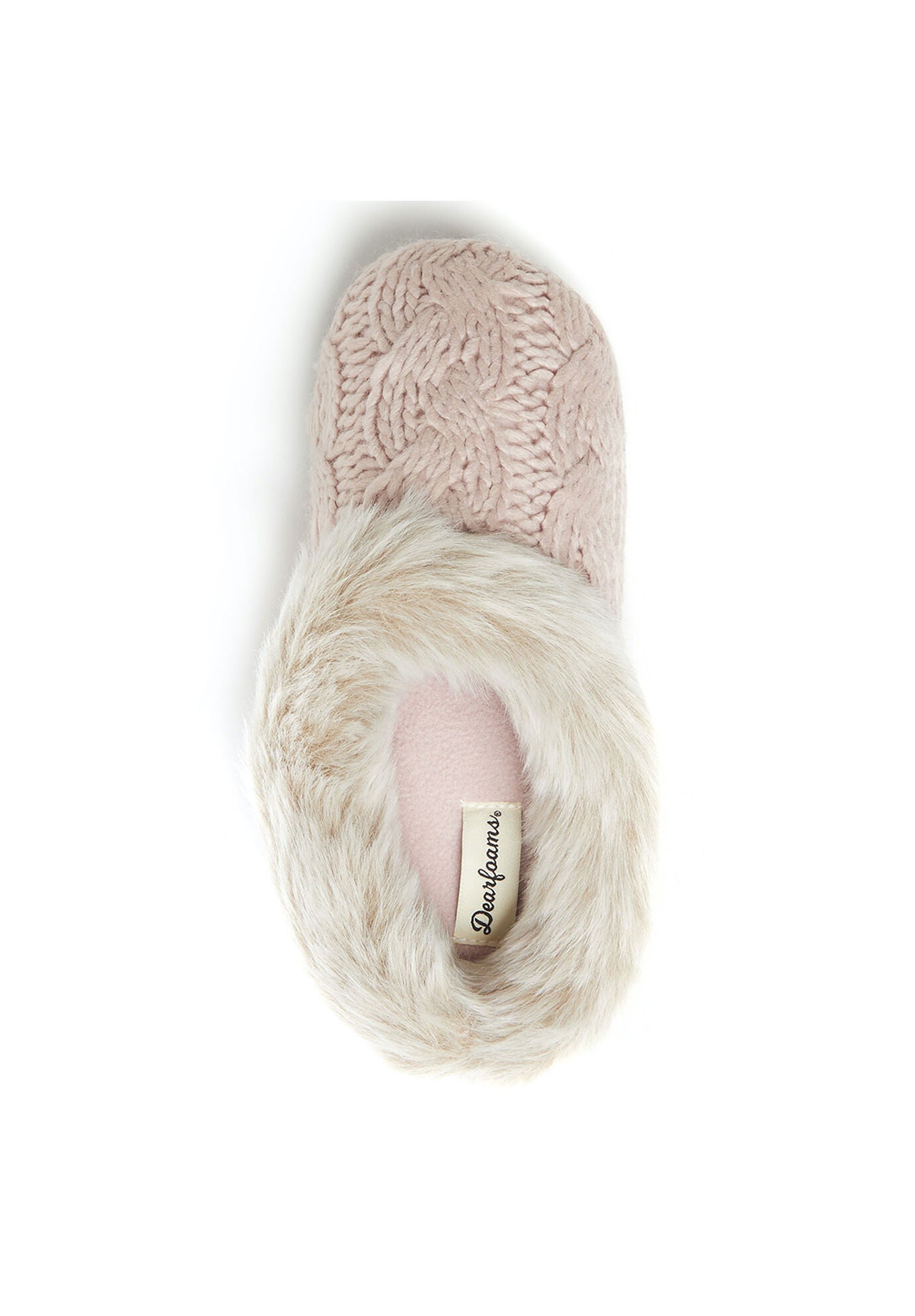 Claire Cable Knit Chenille Clog, , alternate image number 3