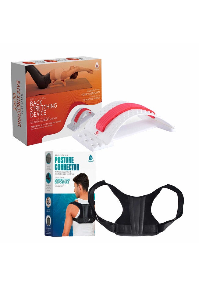 Back Health Essentials Kit: Multi-Level Stretch & Posture Perfection., O, hi-res image number 0