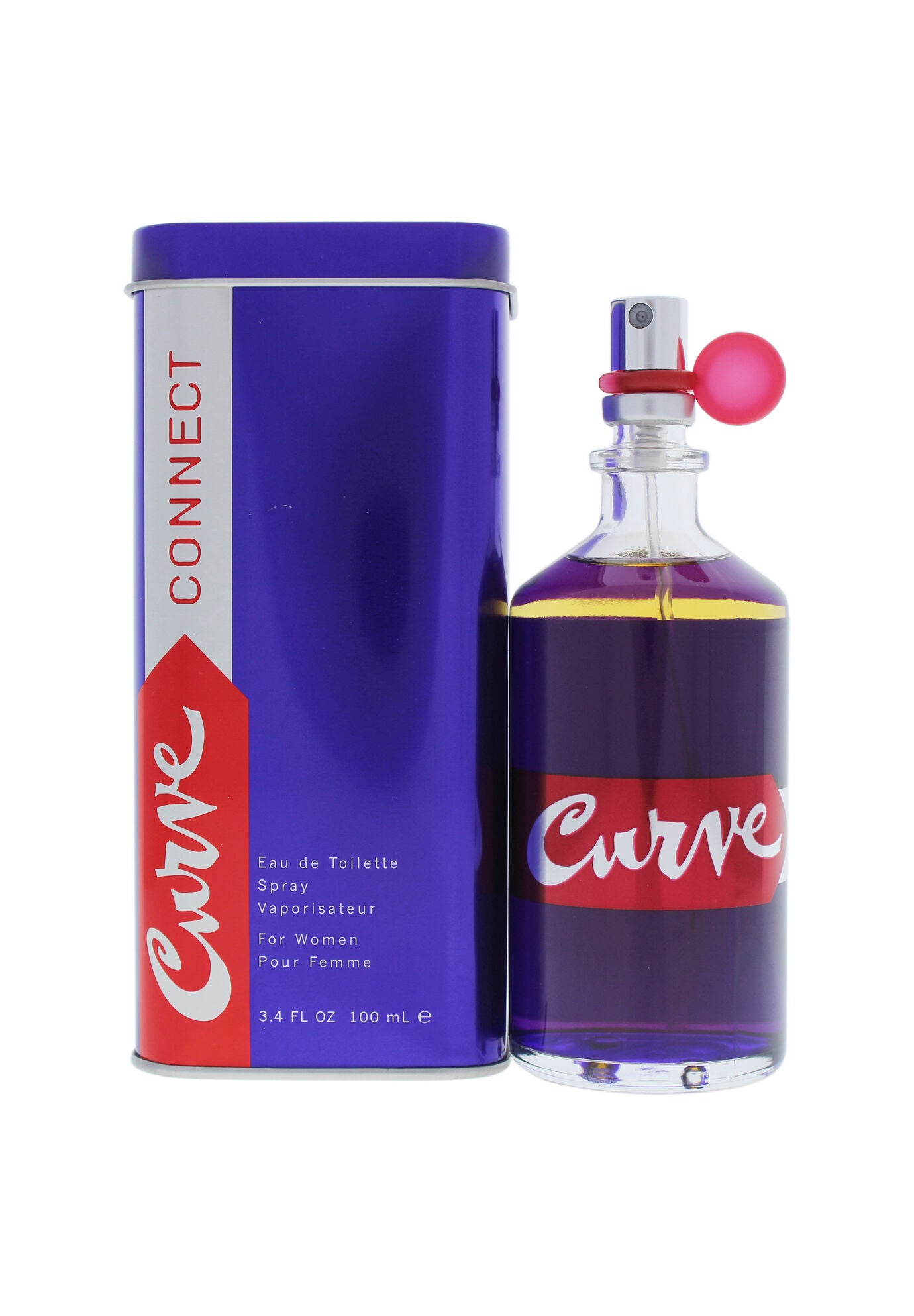 Curve Connect -3.4 Oz Edt Spray, O, hi-res image number 0