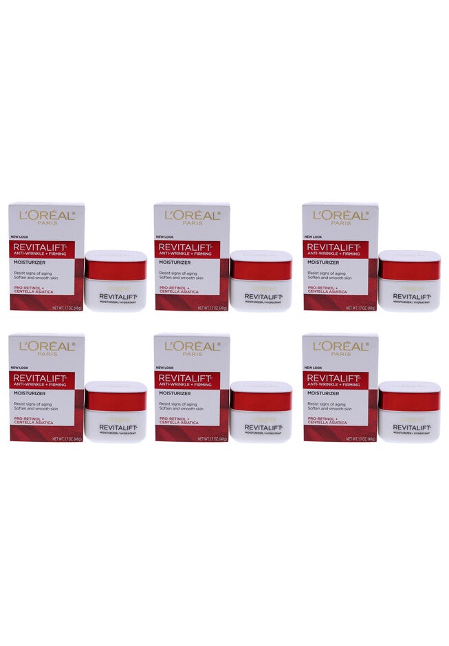 Revitalift Anti-Wrinkle And Firming Moisturizer Cream - Pack Of 6 -1.7 Oz Cream, O, hi-res image number 0