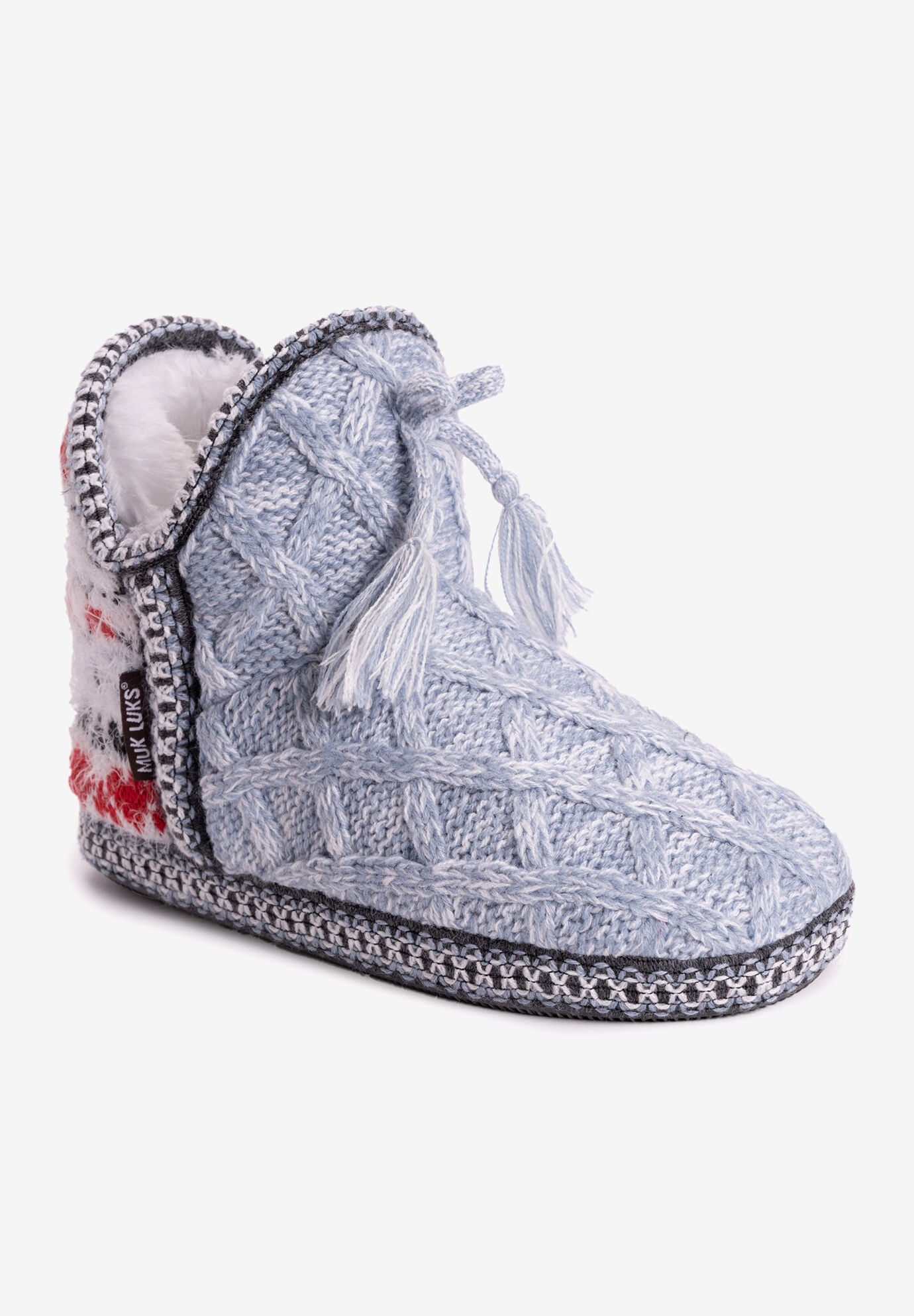 Amira Slipper Boot, ALICE BLUE GHOST, hi-res image number 0