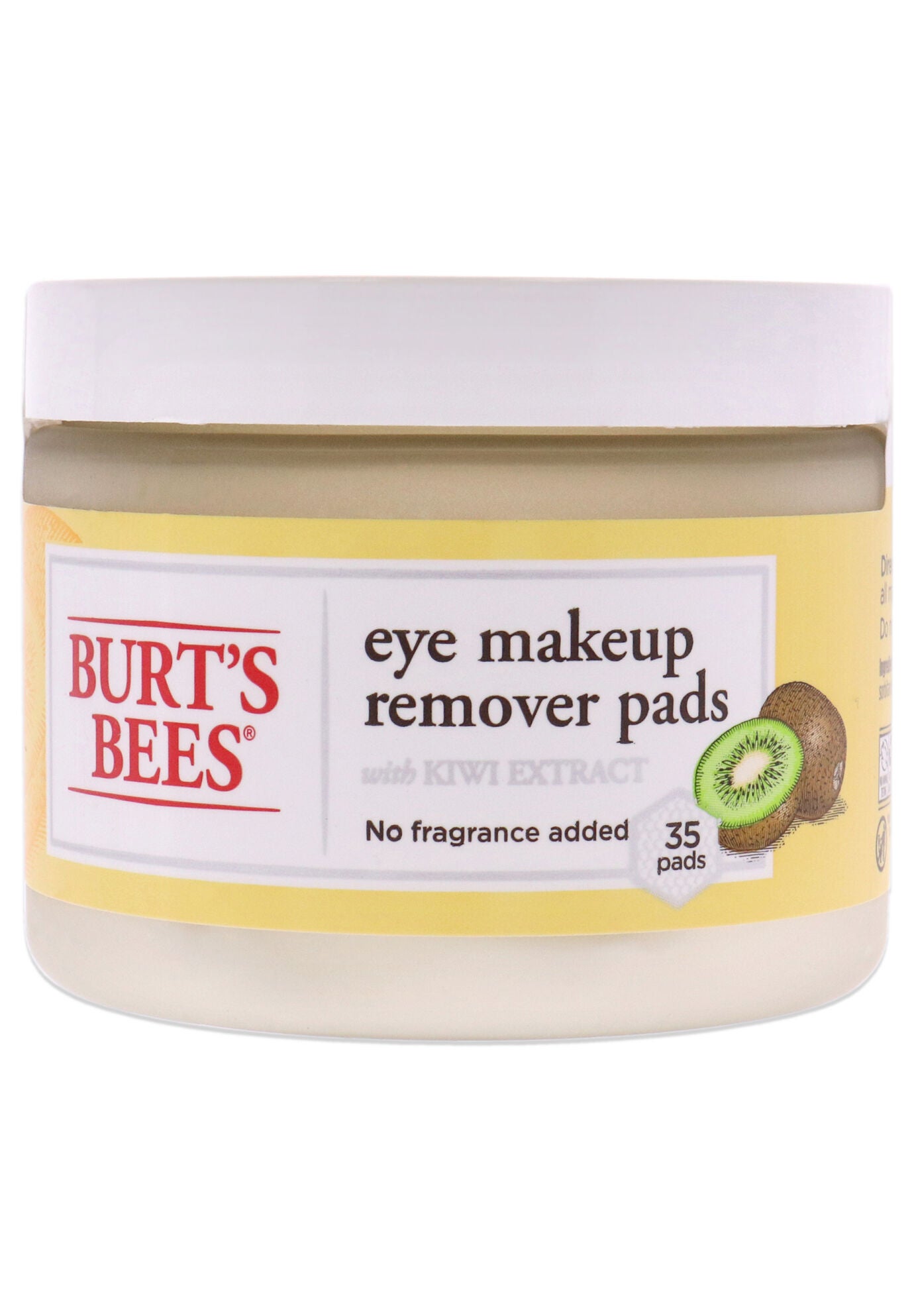 Eye Makeup Remover Pads - Kiwi Extract -35 Pc Pads, O, hi-res image number 0