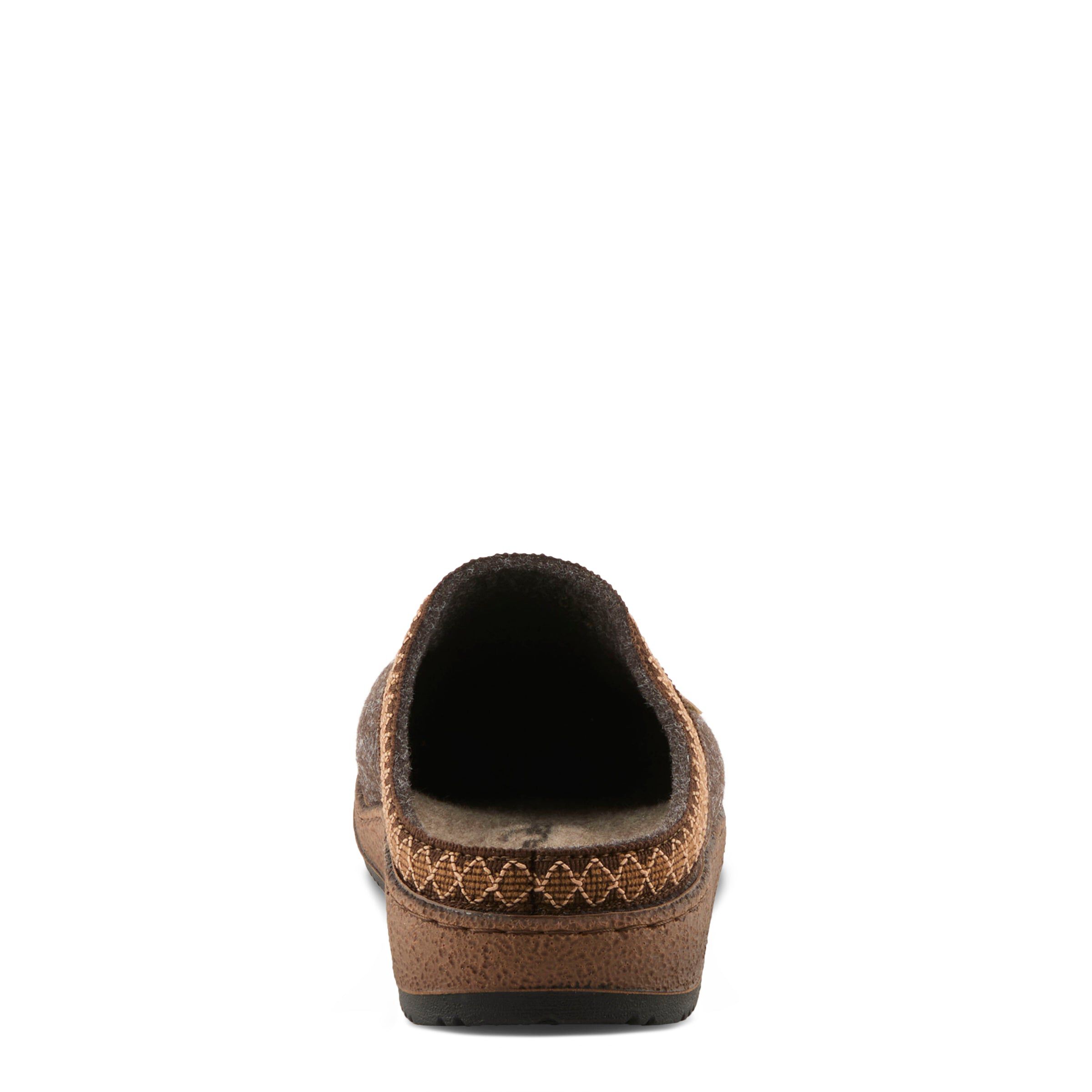 Snuggee Clog Slipper, DARK BROWN, on-hover image number 1