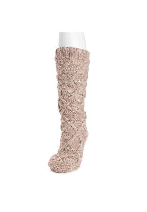 Cable Lounge Slipper Socks, , on-hover image number null