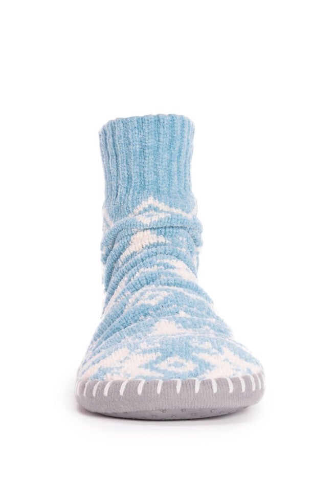 Chenille Short Slipper Sock by Muk Luks®, , alternate image number 4