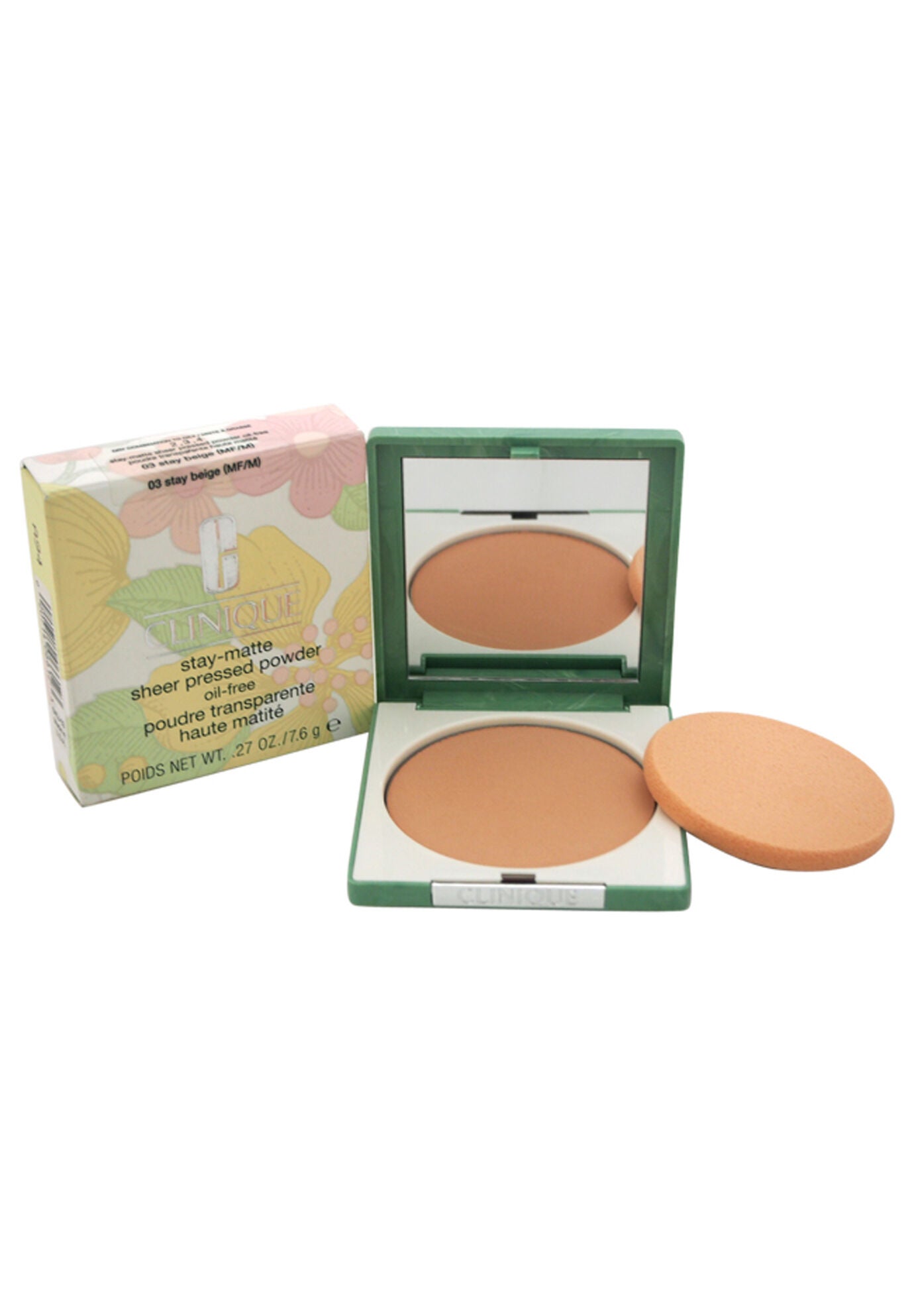 Stay-Matte Sheer Pressed Powder - Dry Combination To Oil -0.27 Oz Powder, STAY BEIGE, hi-res image number 0
