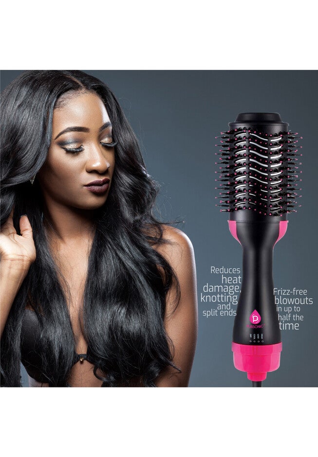 Hot Hair/Volumizer Brush Straightener, , alternate image number 4