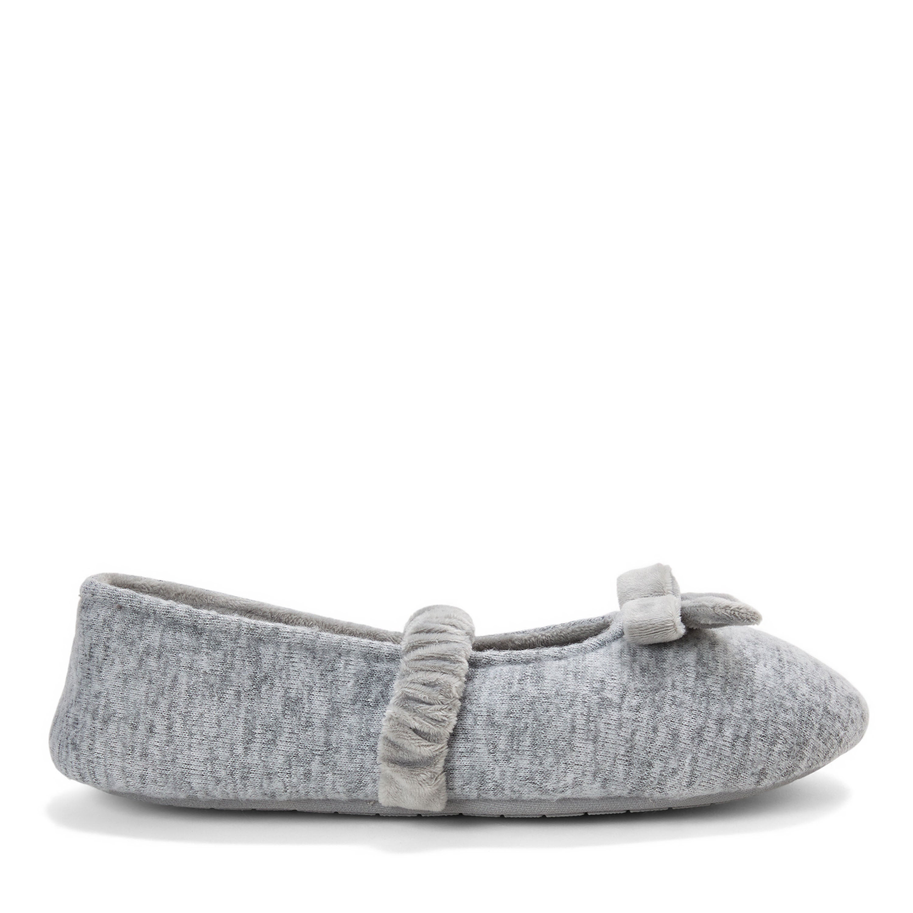 Harmony Knit Mary Jane, LIGHT HEATHER GREY, alternate image number 2