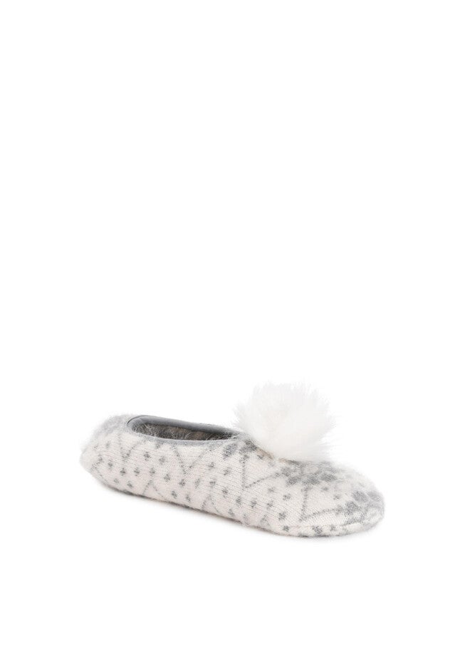Ballerina Slipper, GREY SNOWFLAKE, hi-res image number null