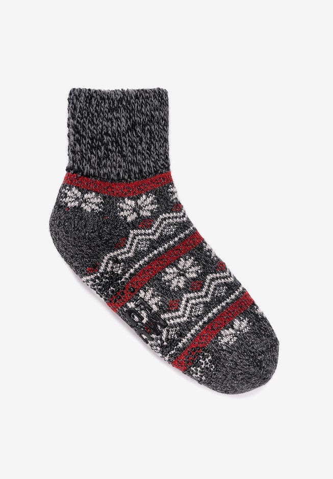 Short Heat Retainer Socks, BLACK, hi-res image number null