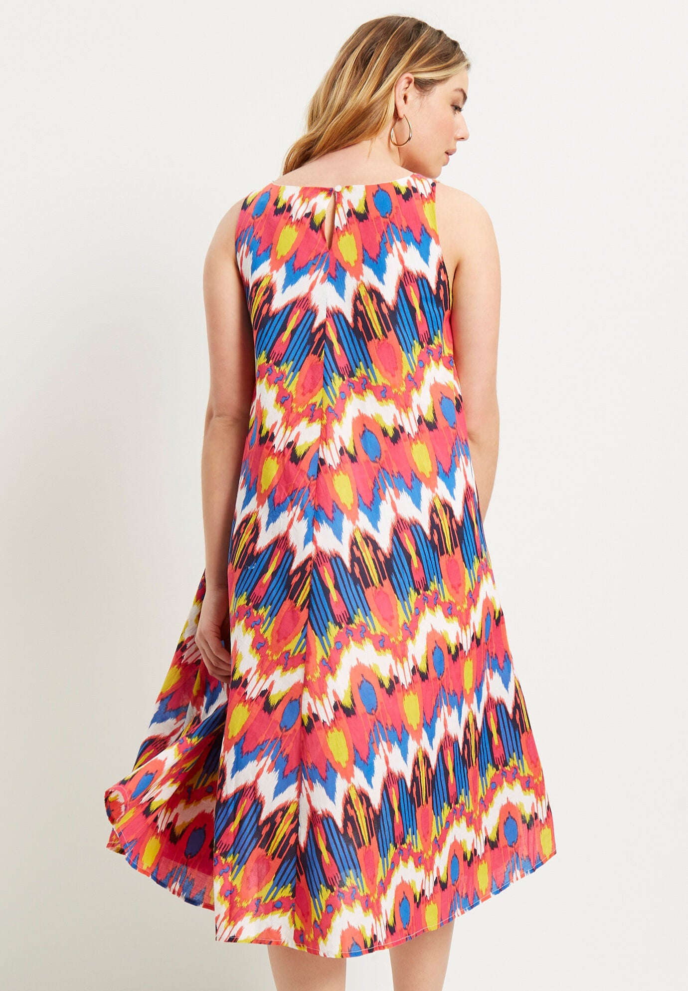 Sleeveless Swing Dress, , on-hover image number 1