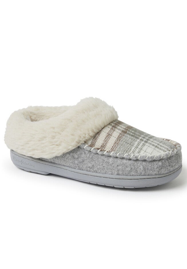 Elaine Slippers, LIGHT HEATHER GREY, hi-res image number null