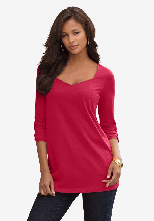 Sweetheart Ultimate Tee, CLASSIC RED, hi-res image number null