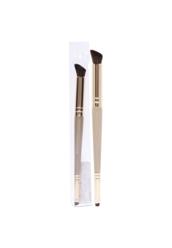 Double Ended Shaping Eye Brush -1 Pc Brush, O, hi-res image number 0