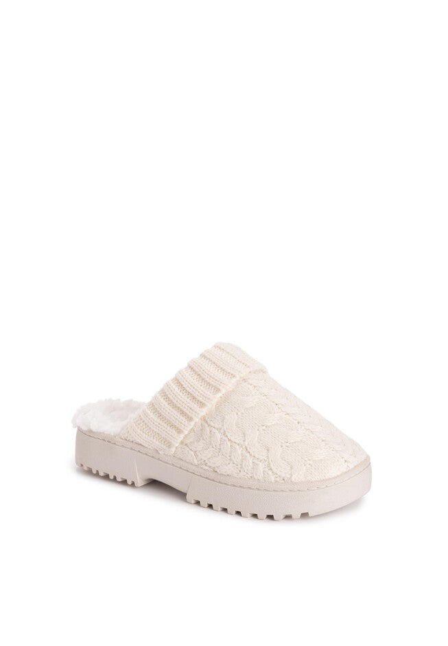 Minette Slippers, IVORY CABLE, hi-res image number null