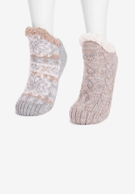 2-Pairhort Cabin Socks, , on-hover image number null