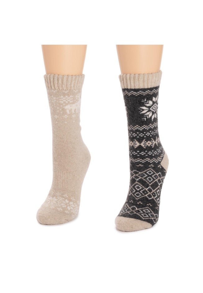 2 Pack Wool Socks, , alternate image number 2