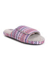 Ansley Jersey Slide Slippers, PINK PURPLE, hi-res image number null
