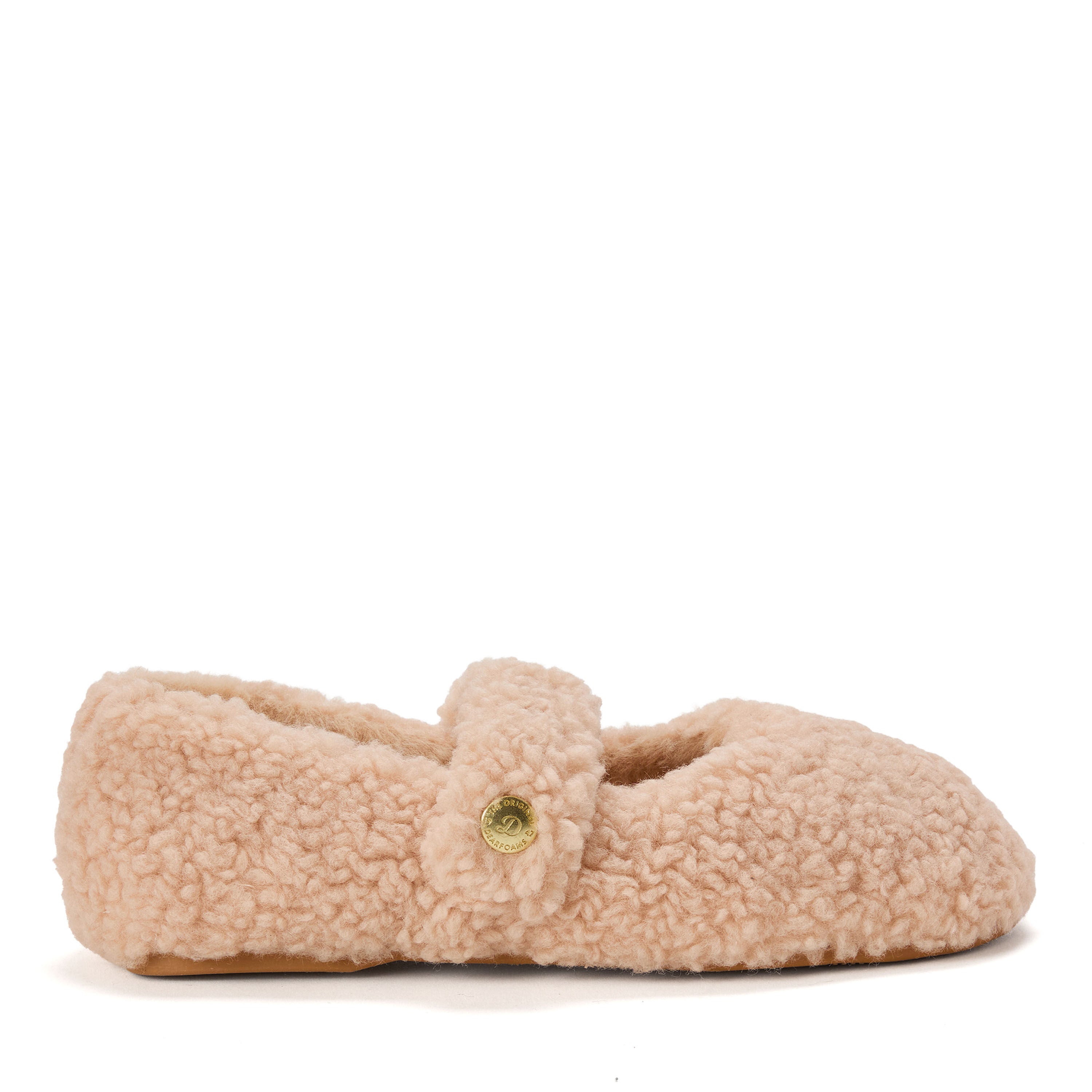 Maryanne Luxe Teddy Mary Jane, LATTE, alternate image number 2