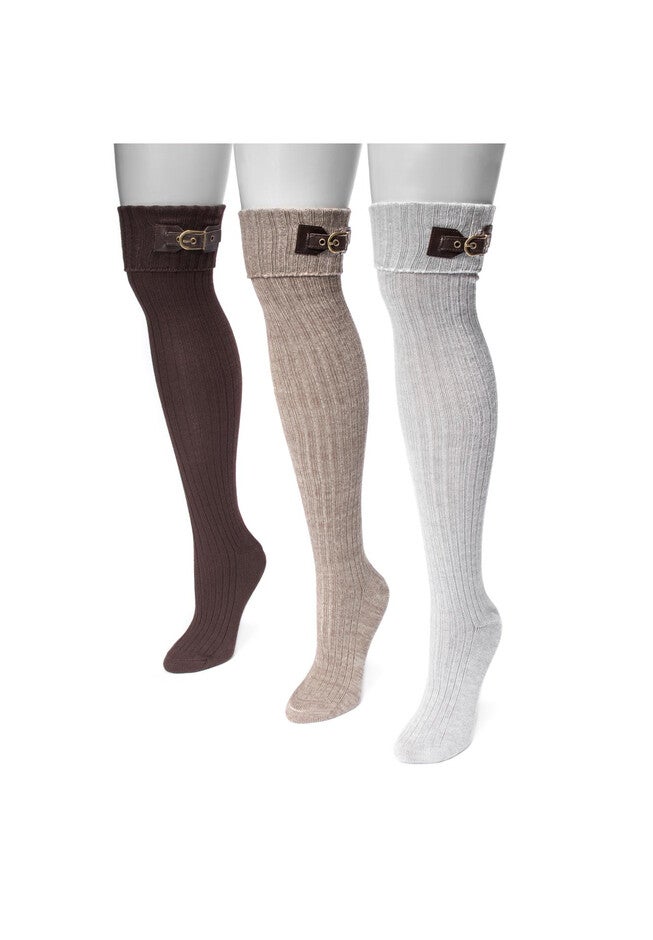 Cuff Over The Knee Slippers Socks, , alternate image number null