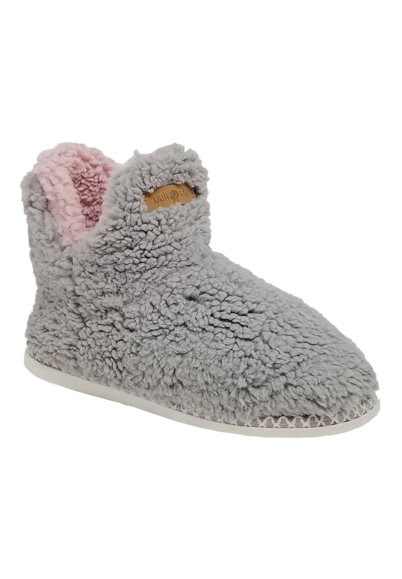 Berber Boot Slippers, GREY, hi-res image number 0