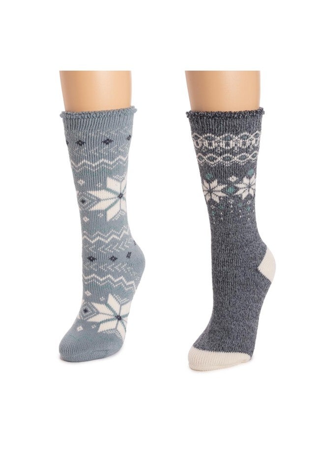 Tall Heat Retainers (2 Pair Pack) Socks, , on-hover image number null