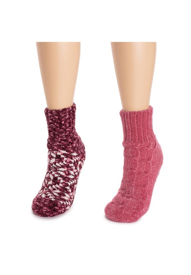 2 Pack Chenille Cabin Socks, , alternate image number null