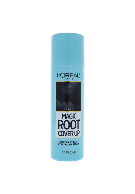 Magic Root Cover Up Temporary Gray Concealer Spray, BLACK, hi-res image number null