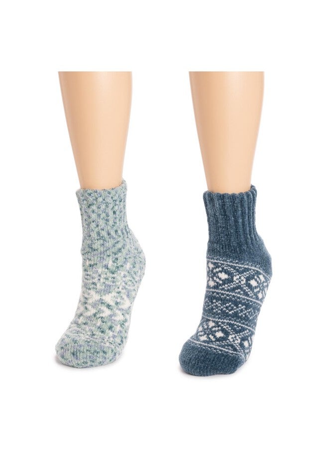 2 Pack Chenille Cabin Socks, , alternate image number null