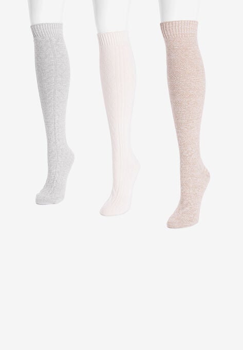 3 Pair Pack Knee High Socks, , alternate image number null