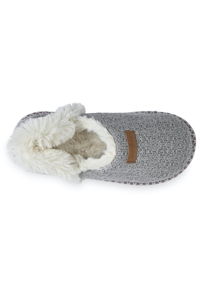 Textured Knit Espadrille Slipper, , alternate image number null