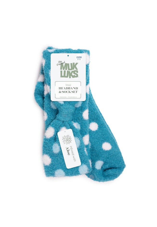 Headband And Aloe Sock Set, , alternate image number null