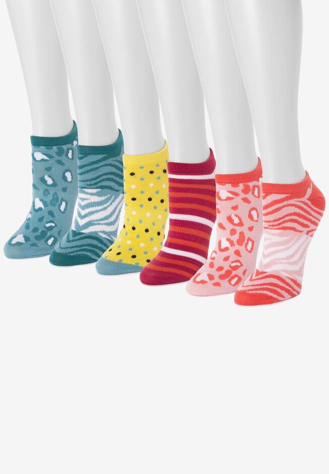 6 Pack Ankle Sock, , on-hover image number null