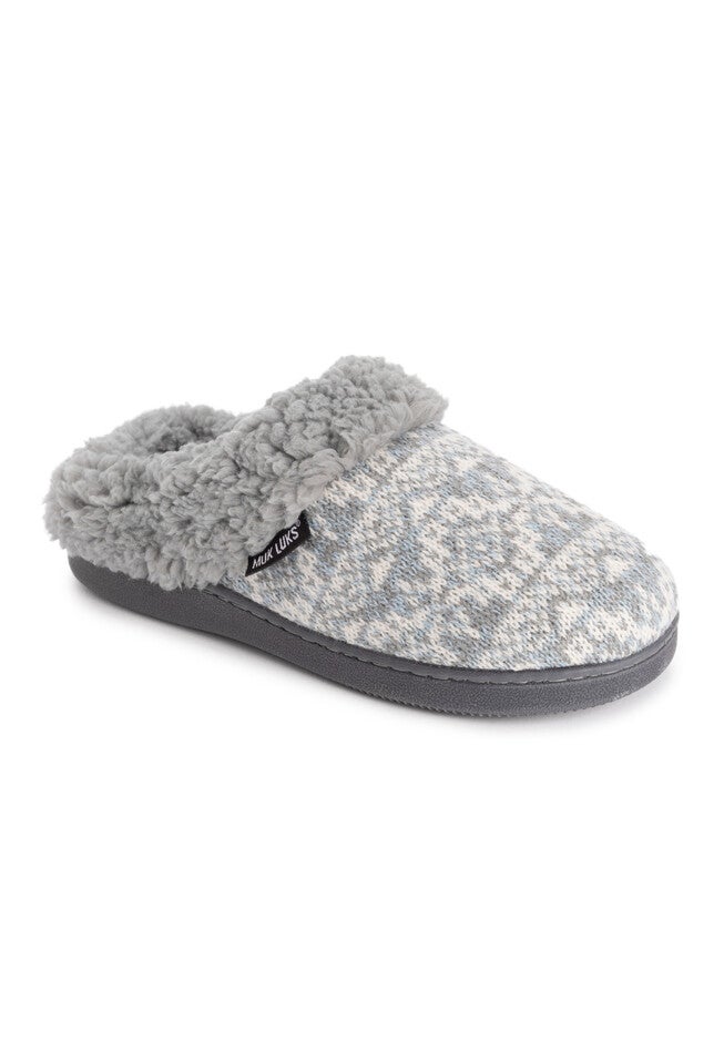 Suzanne Clog Slippers, GREY CINDER, hi-res image number 0