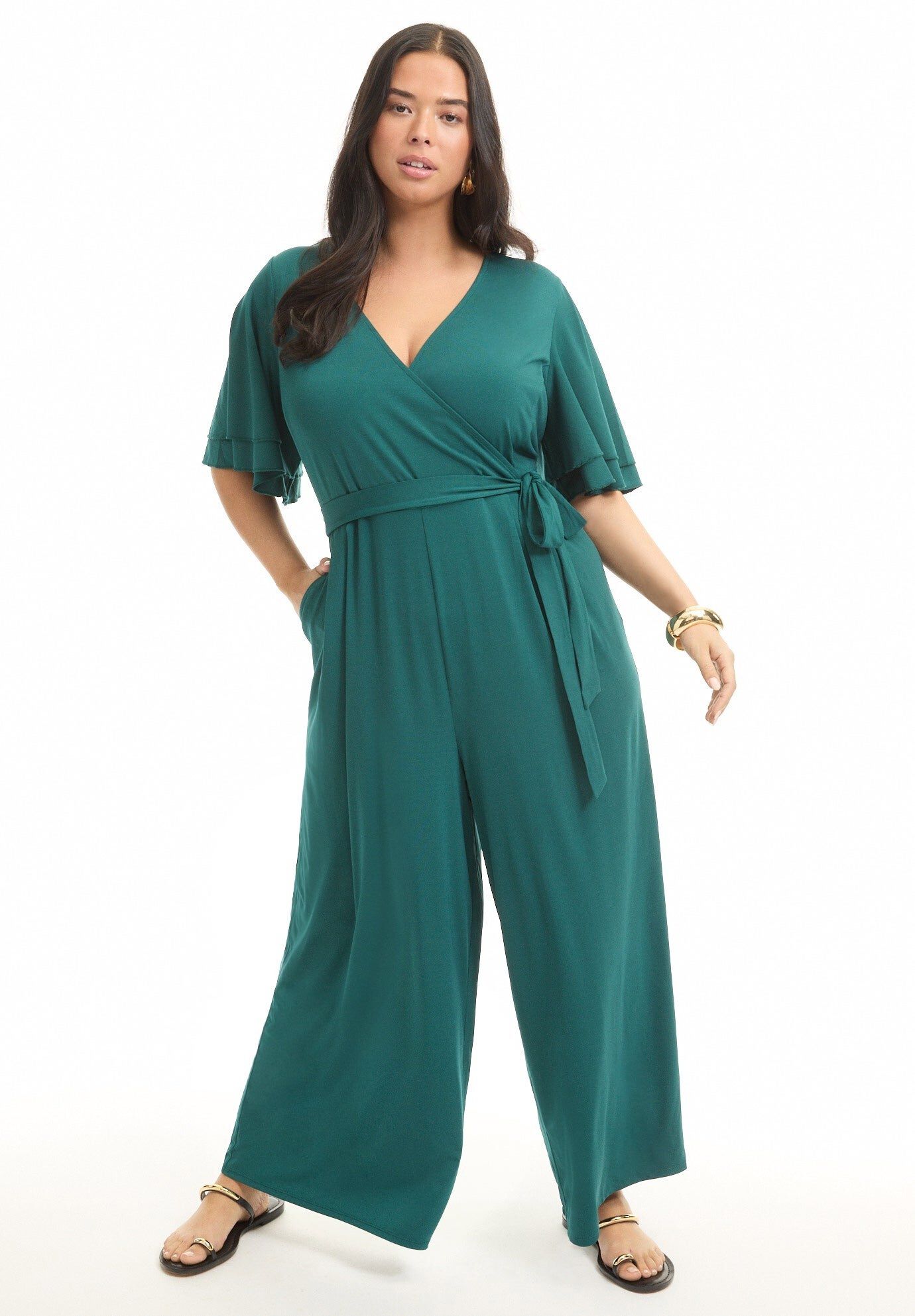 Wide-Leg Jumpsuit