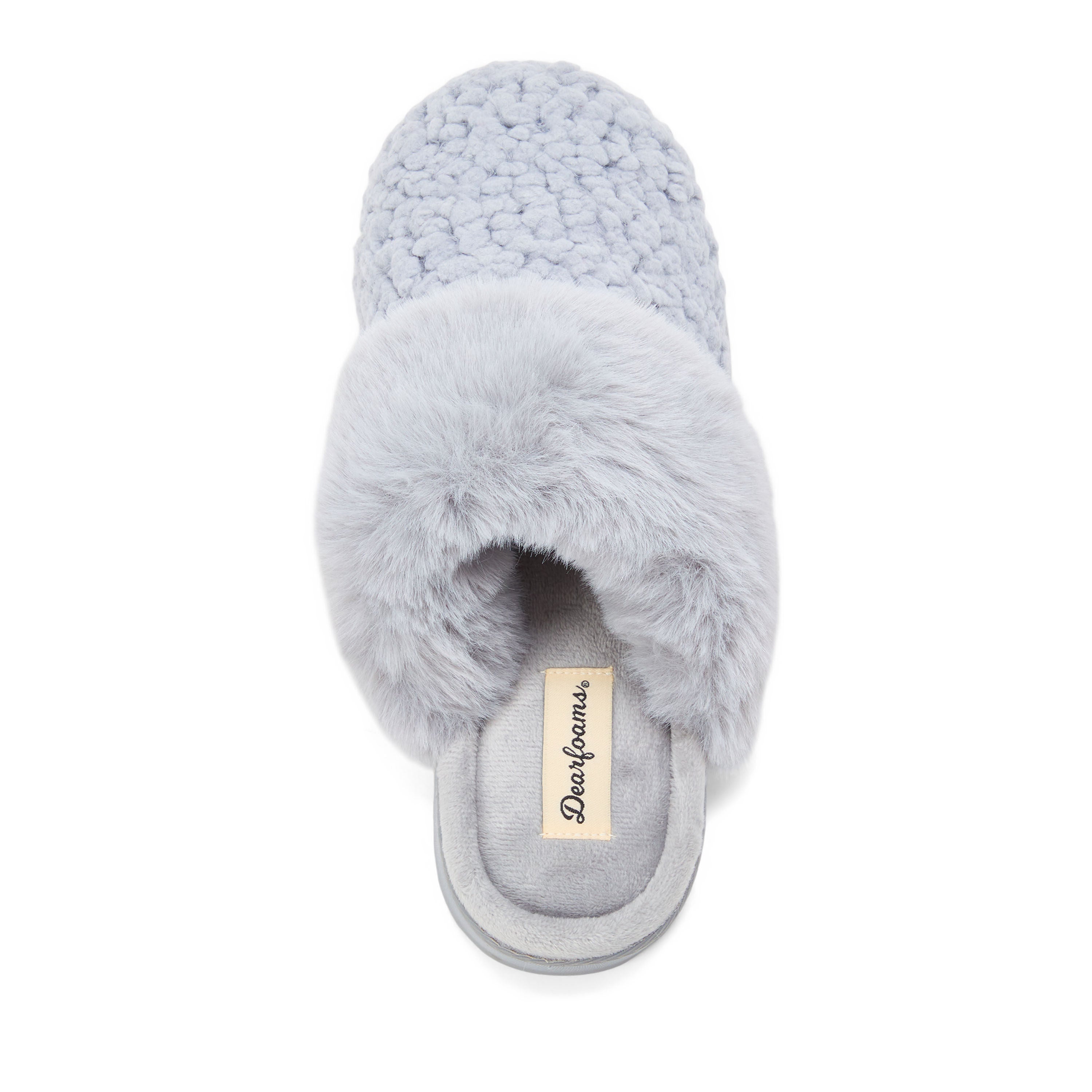 Courtney Knit Scuff, GREY, alternate image number 6