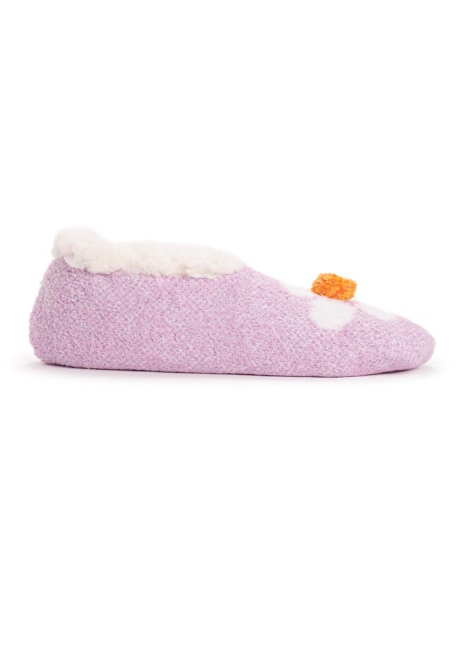 Women'S Cozy Daisy Ballerina Slippers, , alternate image number 6