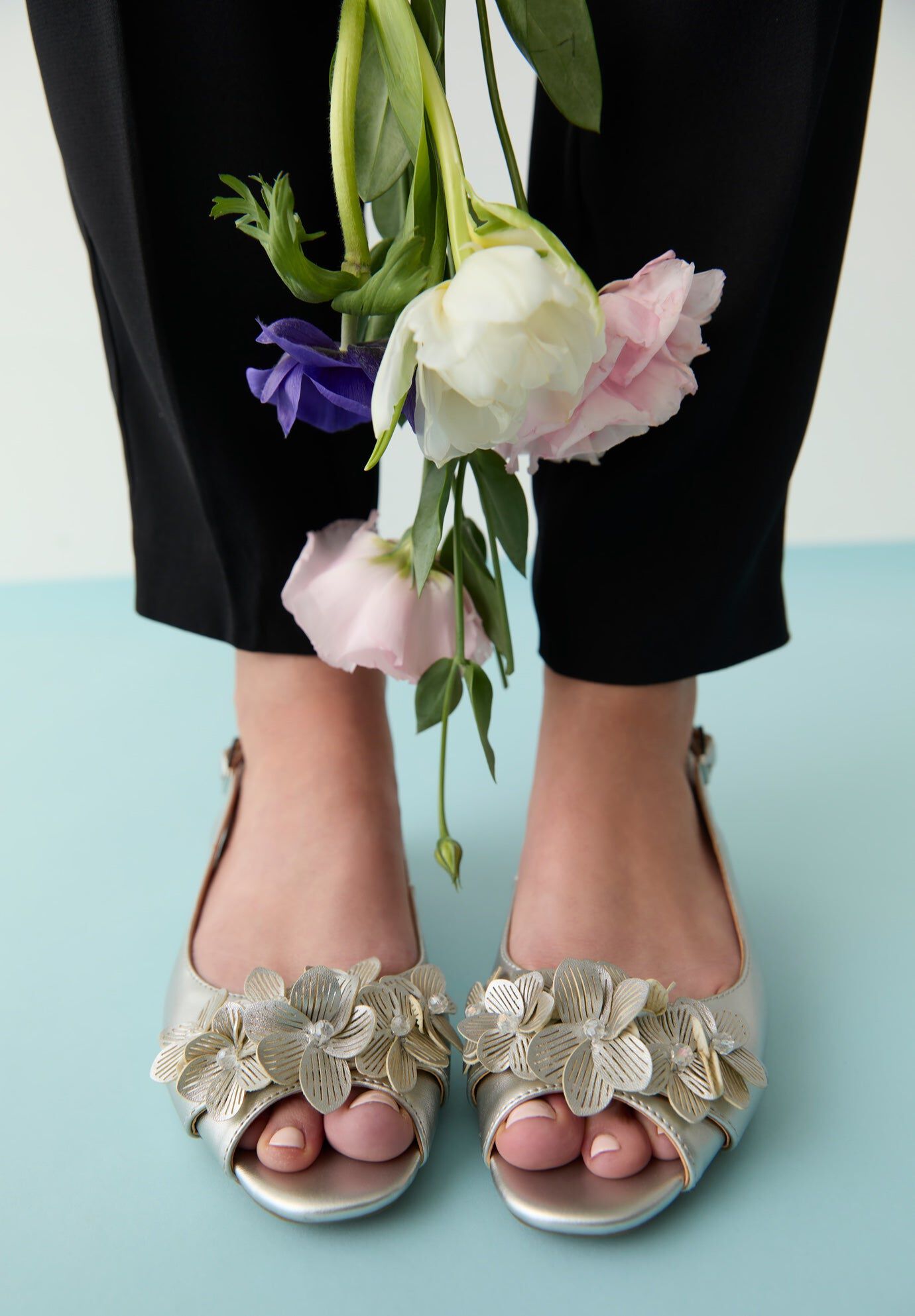 The Rider Leather-Like Slingback