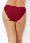 Knit Mesh Overlay Bikini Bottom, , alternate image number null