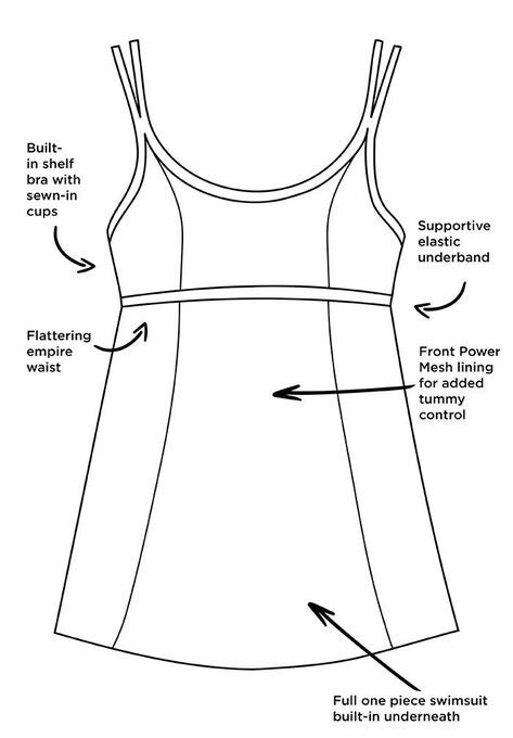Lingerie Strap Swimdress, , alternate image number null