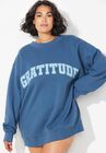 The Gratitude Coed Crewneck Sweatshirt, , alternate image number null