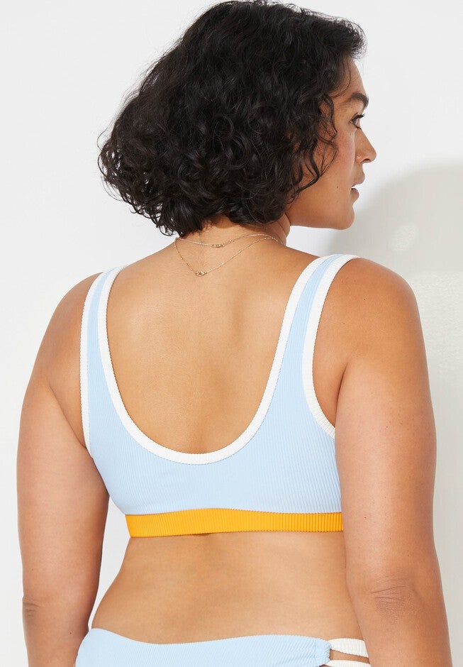 Camille Kostek Sporty Spice Bikini Top, , alternate image number 3