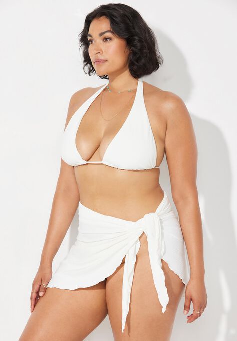 The Christina Ribbed Sarong, , alternate image number null