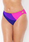 Romancer Colorblock Bikini Bottom, PURPLE PINK, hi-res image number null