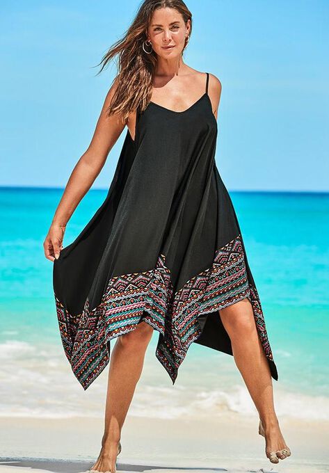 Diane Handkerchief Cover Up Dress, , alternate image number null