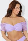 Cup Sized Off The Shoulder Bikini Top, , alternate image number null
