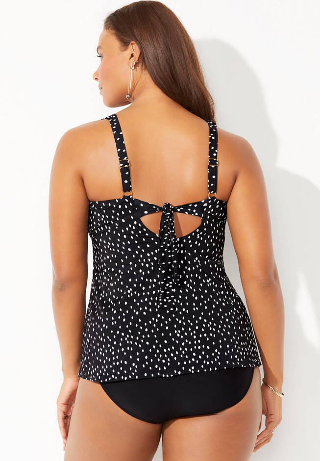 Tie-Back Tankini Set, , on-hover image number null